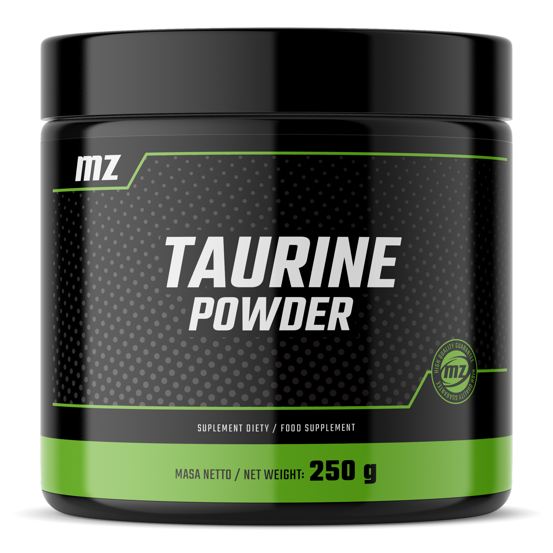 MZ-STORE TAURINE POWDER TAURYNA W PROSZKU 250 GRAM