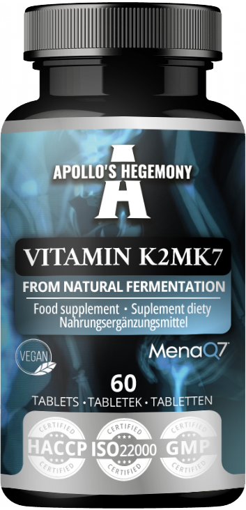 APOLLO'S HEGEMONY WITAMINA K2 MK7 60 TABLETEK