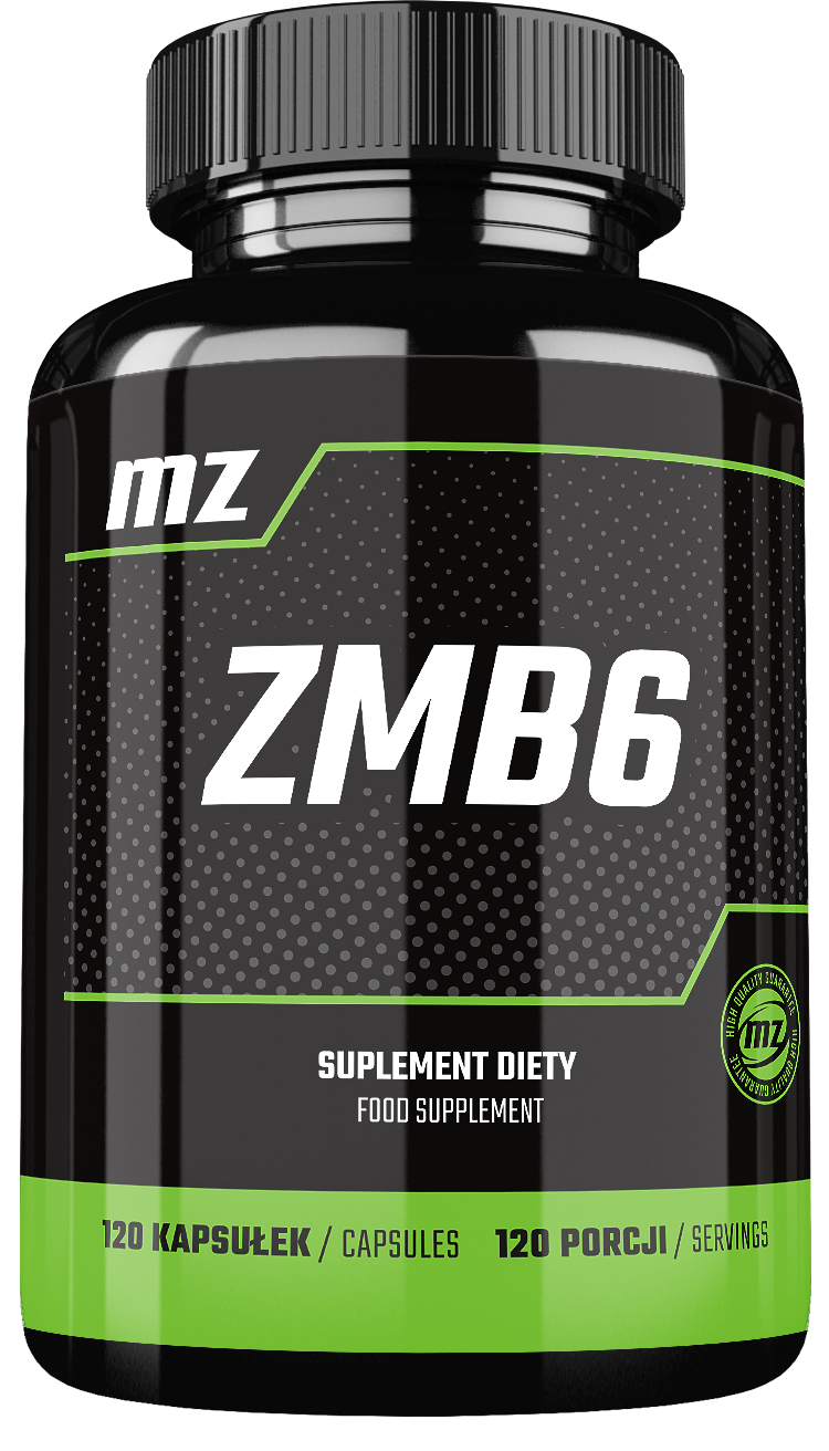 MZ-STORE ZMB6 MAGNEZ CYNK B6 120 KAPSUŁEK