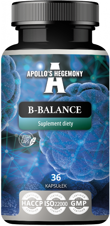 APOLLO'S HEGEMONY B-BALANCE WITAMINY Z GRUPY B 36 KAPSUŁEK