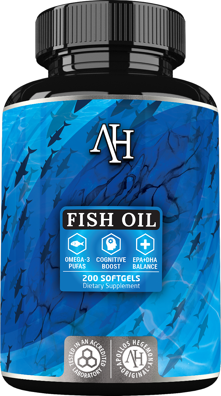 APOLLO'S HEGEMONY FISH OIL + VITAMIN E 200 KAPSUŁEK