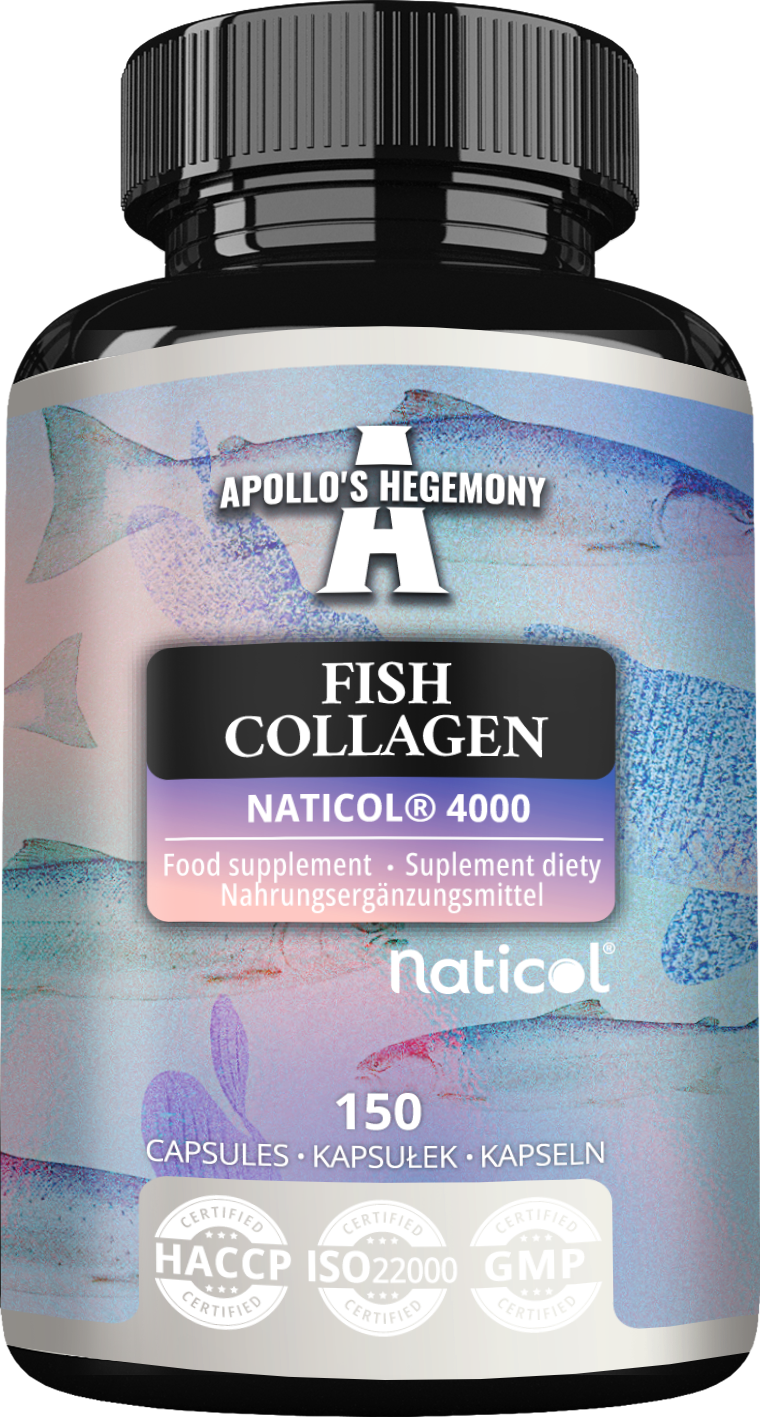 APOLLO'S HEGEMONY FISH COLLAGEN KOLAGEN MORSKI TYPU I 150 KAPSUŁEK