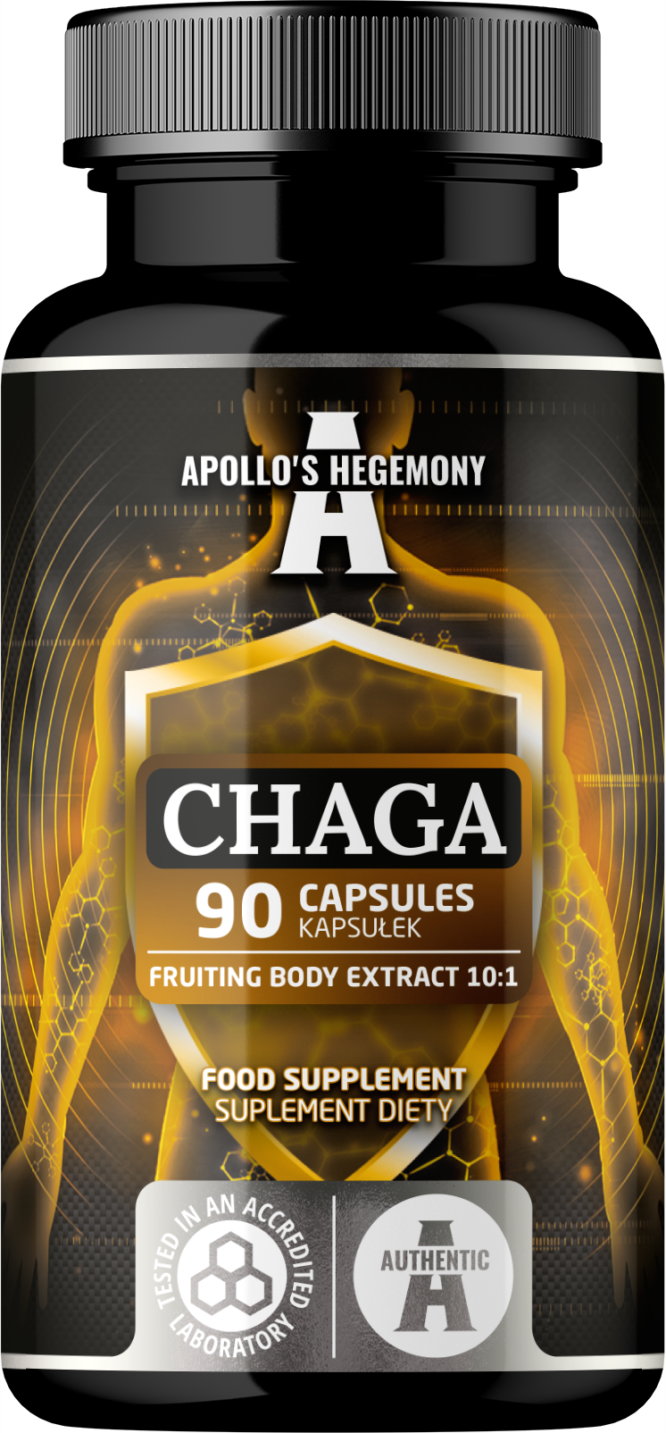 APOLLO'S HEGEMONY CHAGA MUSHROOM 90 KAPSUŁEK