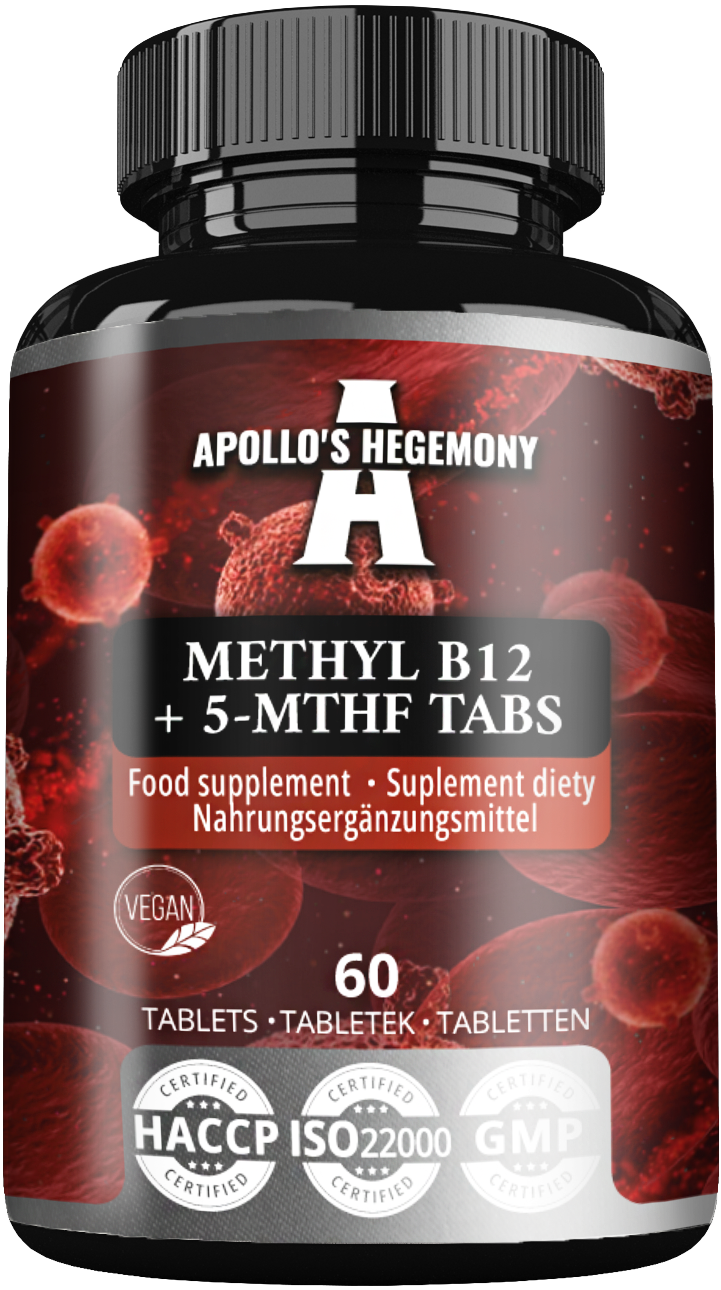 APOLLO'S HEGEMONY METHYL B12 + 5-MTHF 60 TABLETEK