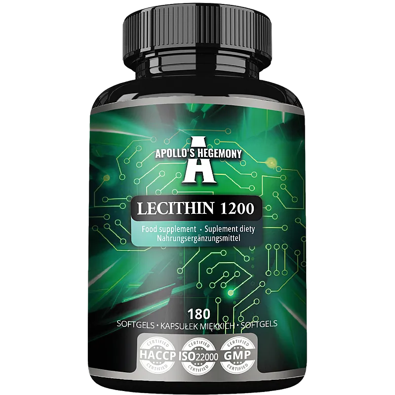 APOLLO'S HEGEMONY LECITHIN 1200 180 KAPSUŁEK