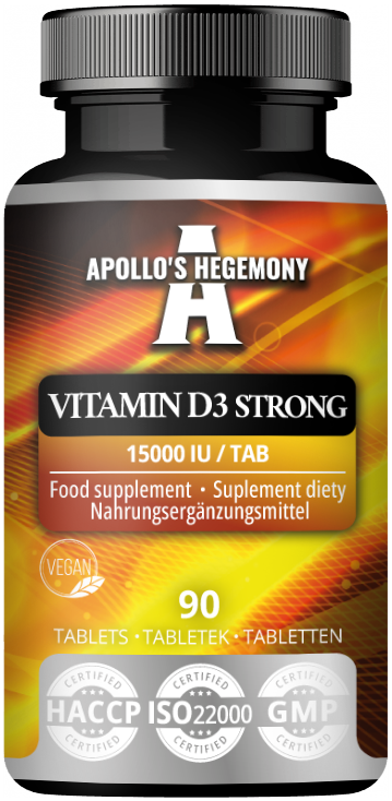 APOLLO'S HEGEMONY VITAMIN D3 STRONG 90 TABLETEK
