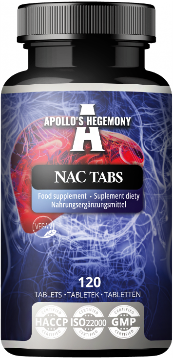 APOLLO'S HEGEMONY NAC N-ACETYLOCYSTEINA 120 TABLETEK