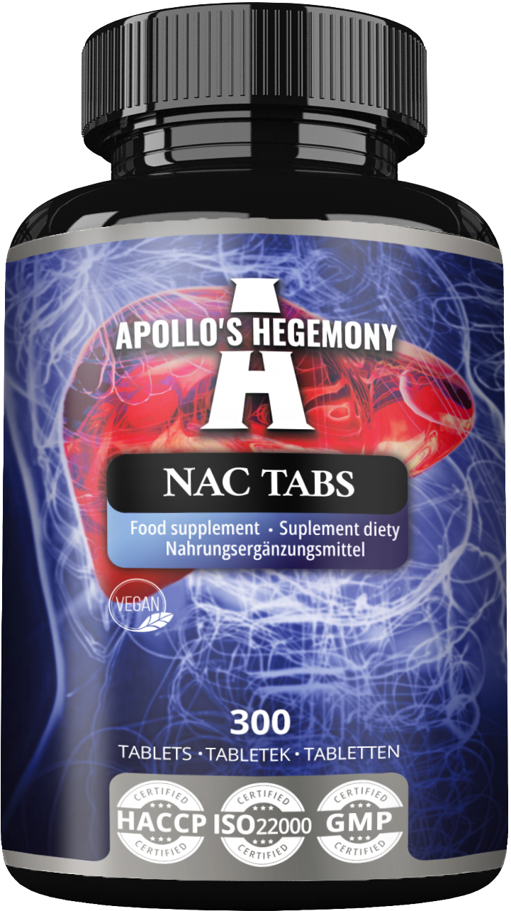 APOLLO'S HEGEMONY NAC+ N-ACETYLOCYSTEINA KARCZOCH 300 TABLETEK