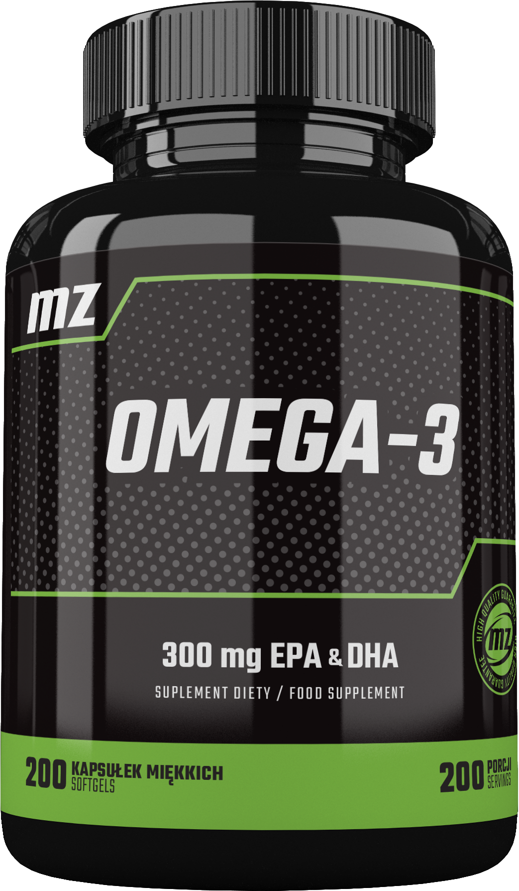 MZ-STORE OMEGA-3 1000 MG 200 KAPSUŁEK