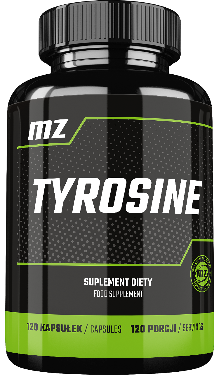 MZ-STORE L-TYROSINE 500MG TYROZYNA 120 KAPSUŁEK