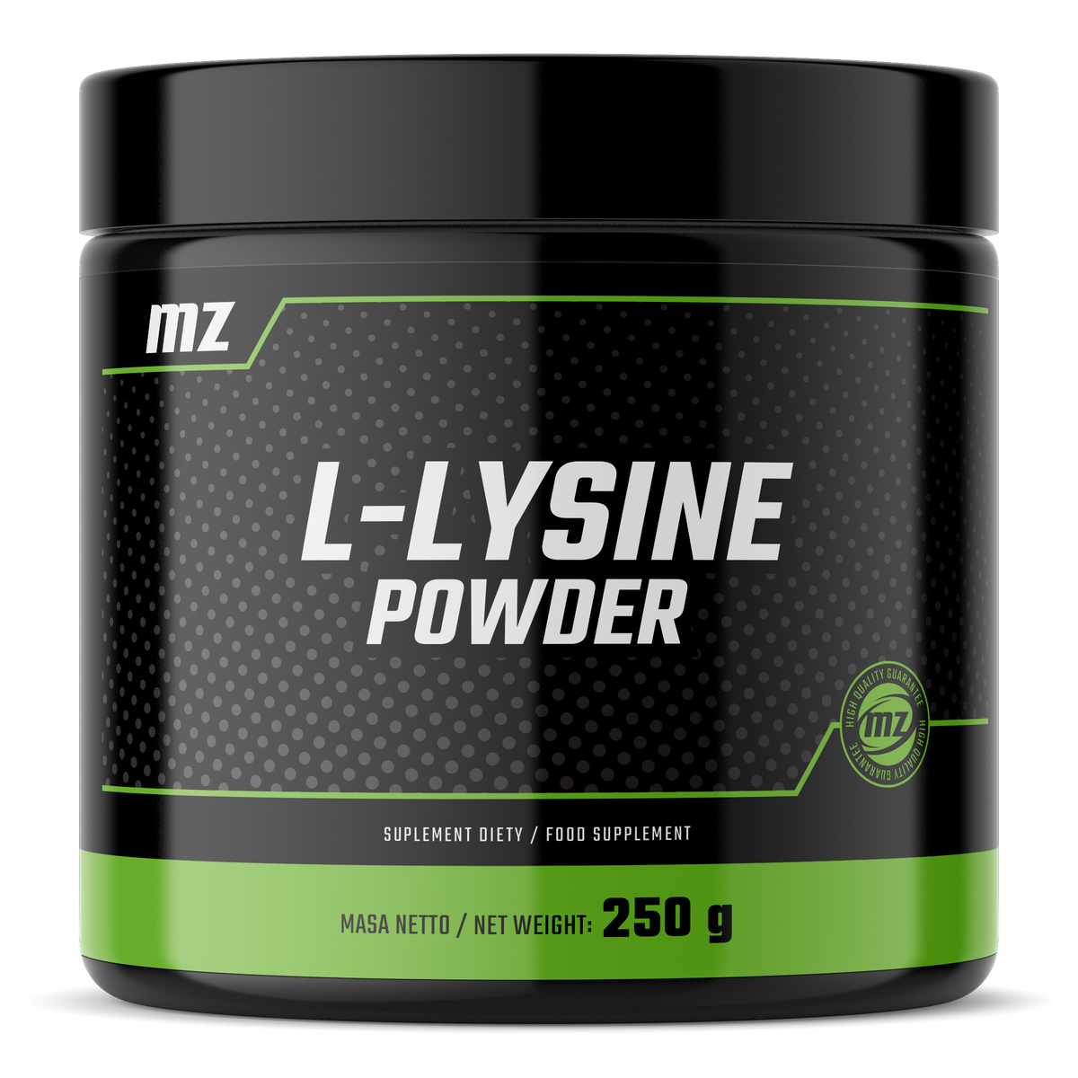 MZ-STORE L-LYSINE POWDER LIZYNA W PROSZKU 250G