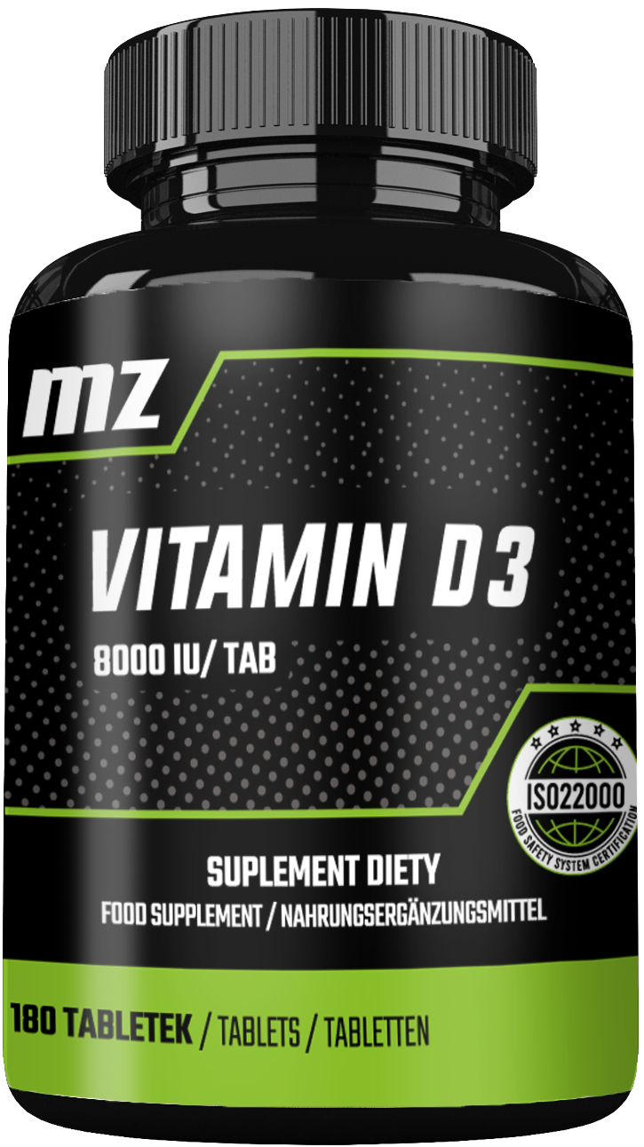 MZ-STORE VITAMIN D3 180 TABLETEK