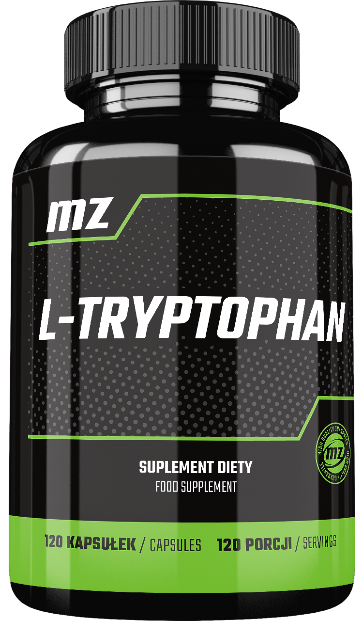 MZ-STORE L-TRYPTOPHAN 400MG TRYPTOFAN 120 KAPSUŁEK