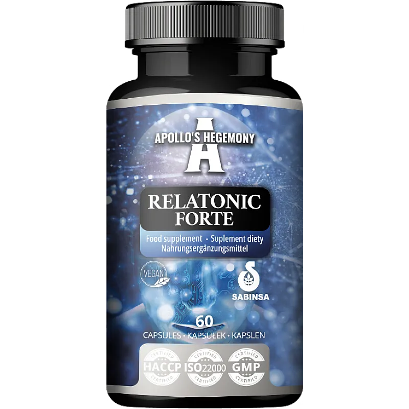 APOLLO'S HEGEMONY RELATONIC FORTE KOMPLEKS ADAPTOGENÓW 60 KAPSUŁEK