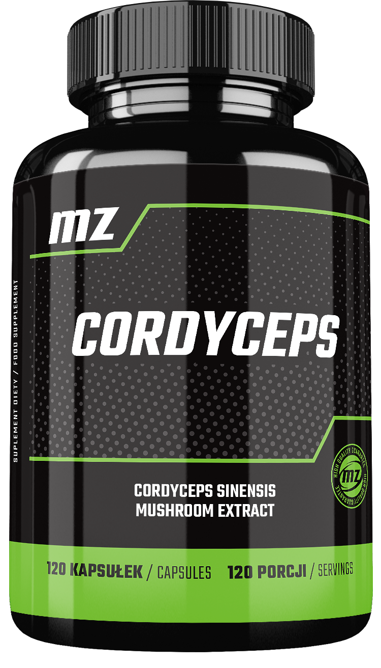 MZ-STORE CORDYCEPS GRZYB WITALNY KORDYCEPS 120 KAPSUŁEK