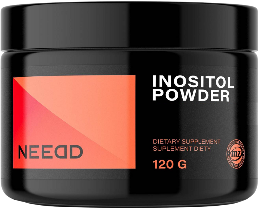 NEEDED SUPPLEMENTS INOSITOL POWDER (MYO/D-CHIRO INOZYTOL) INOZYTOL W PROSZKU 120 GRAM