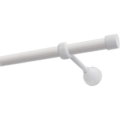 Karnisz DECASTYL Luna Pojedyńczy 480 cm Biały