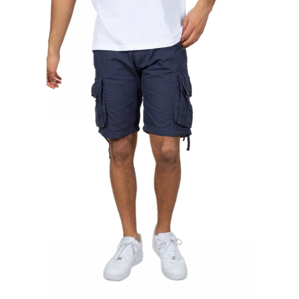 Spodenki Alpha Industries Stream Short 186206 07 - Rep. Blue