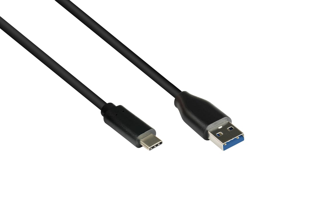 Alcasa GC-M0130 kabel USB USB 3.2 Gen 1 (3.1 Gen 1) 5 m USB A USB C Czarny