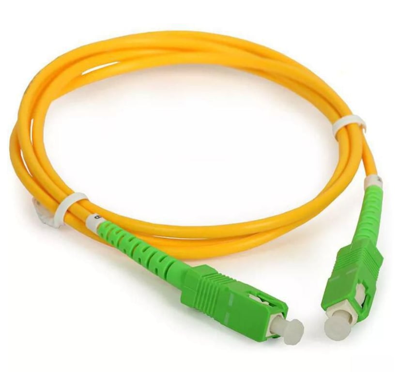 Microconnect FIB884015 kabel optyczny 15 m SC OS2 Żółty FIB884015