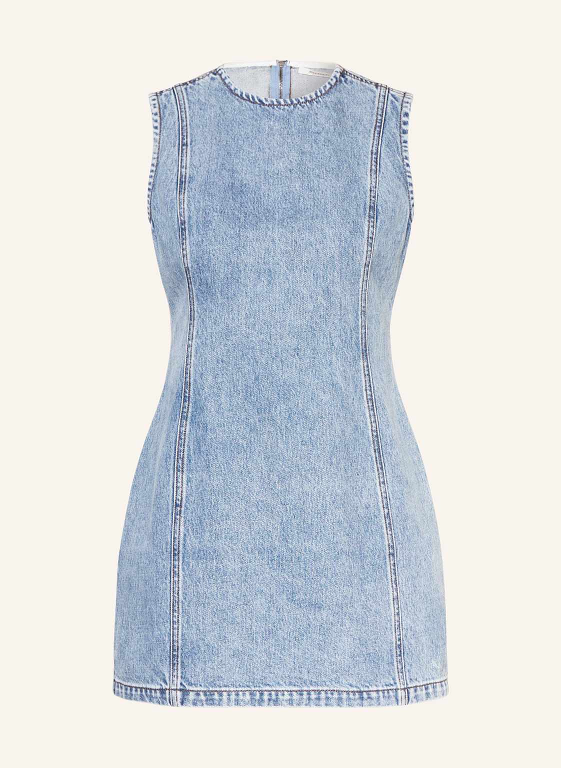 Jw Anderson Sukienka Jeansowa blau