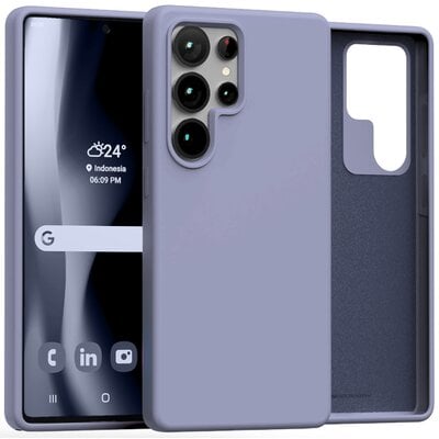 Etui MERCURY Silicone do Samsung Galaxy S25 Ultra Lawendowy