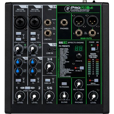 Mikser audio MACKIE PROFX6V3