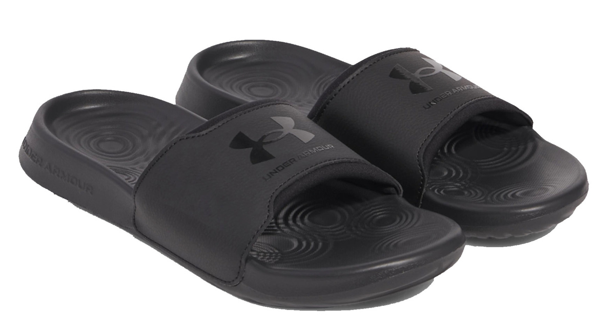Klapki męskie UNDER ARMOUR Ignite Select czarne na basen plażę