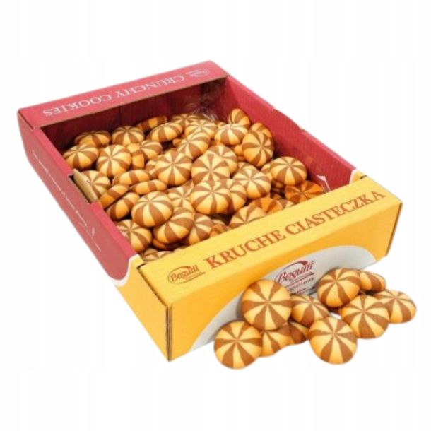 BOGUTTI Ciasteczka TWEET z Nadzieniem Czekoladowym Pyszne Ciastka 2kg