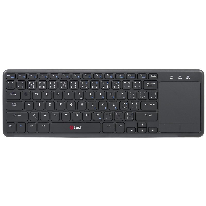 Klawiatura C-Tech WLTK-01 s touchpadem 484281