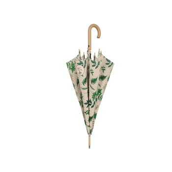 Parasol Damski Perletti Green Model Liście- Długi
