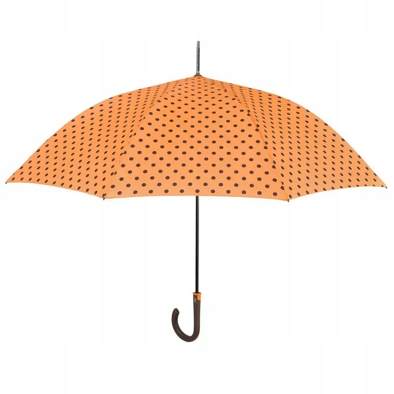 Parasol automatyczny długi Perletti w kropki laska