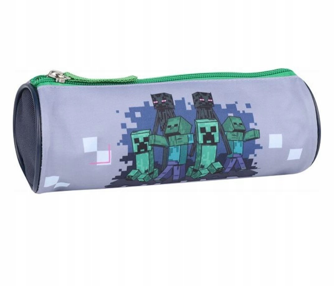 Piórnik szkolny saszetka tuba Minecraft