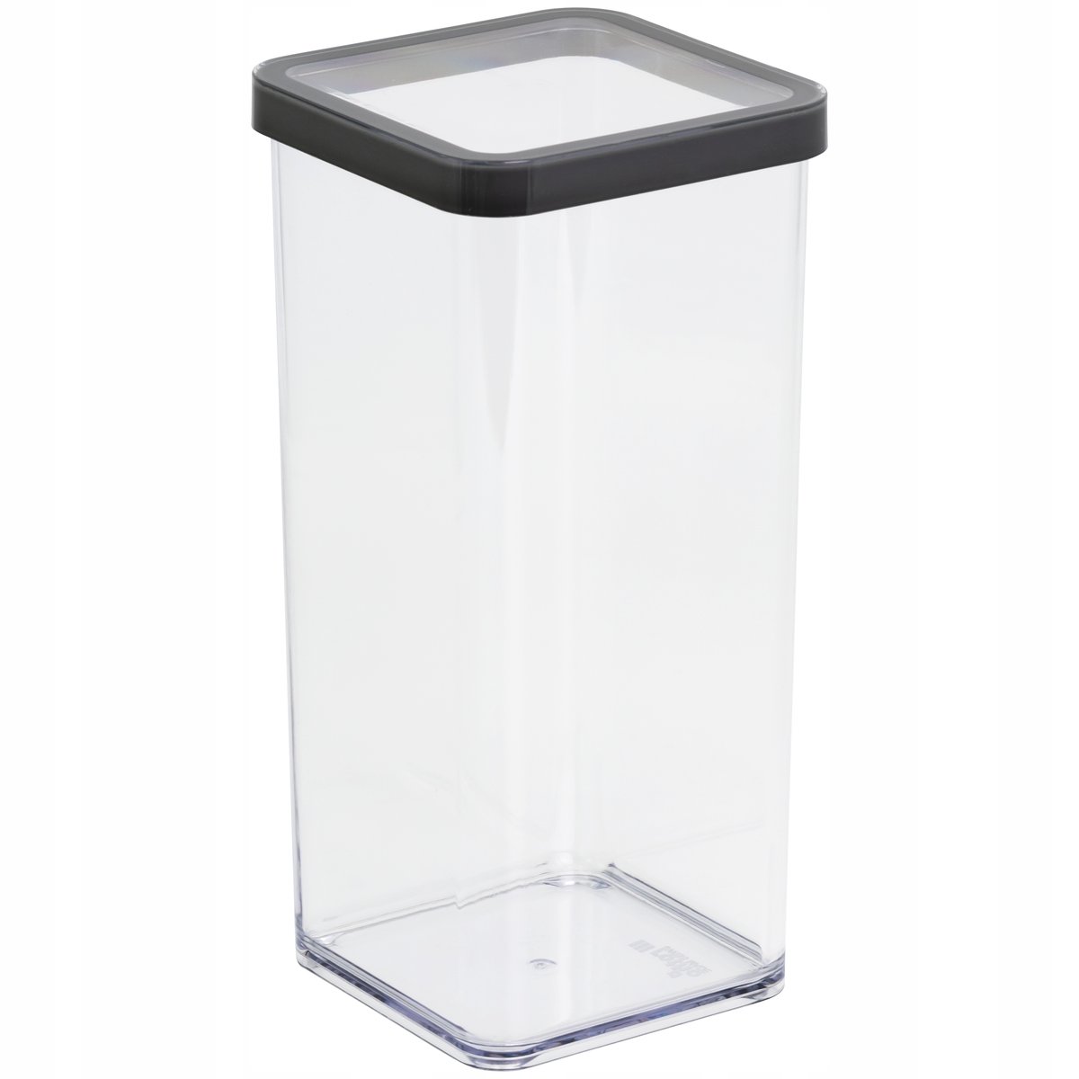 ROTHO Pojemnik 1,5l na żywność produkty sypkie szczelny grafitowy LOFT