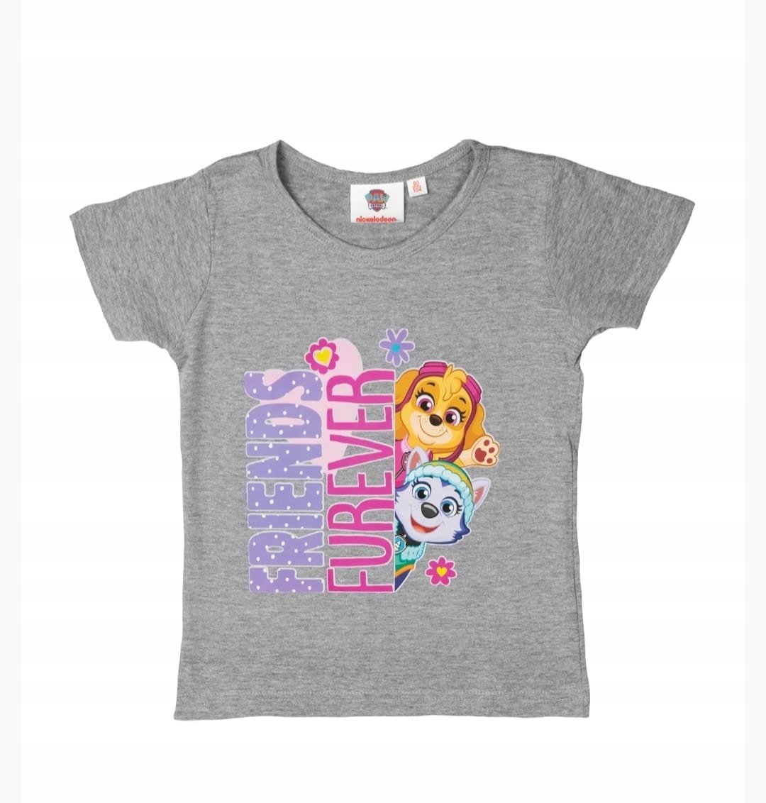 T-shirt koszulka dziewczęca Psi Patrol 122/128