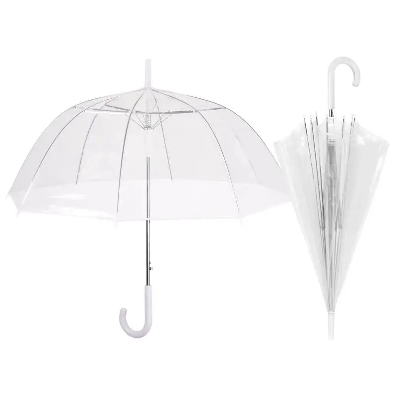 Parasol automatyczny długi Perletti bezbarwny