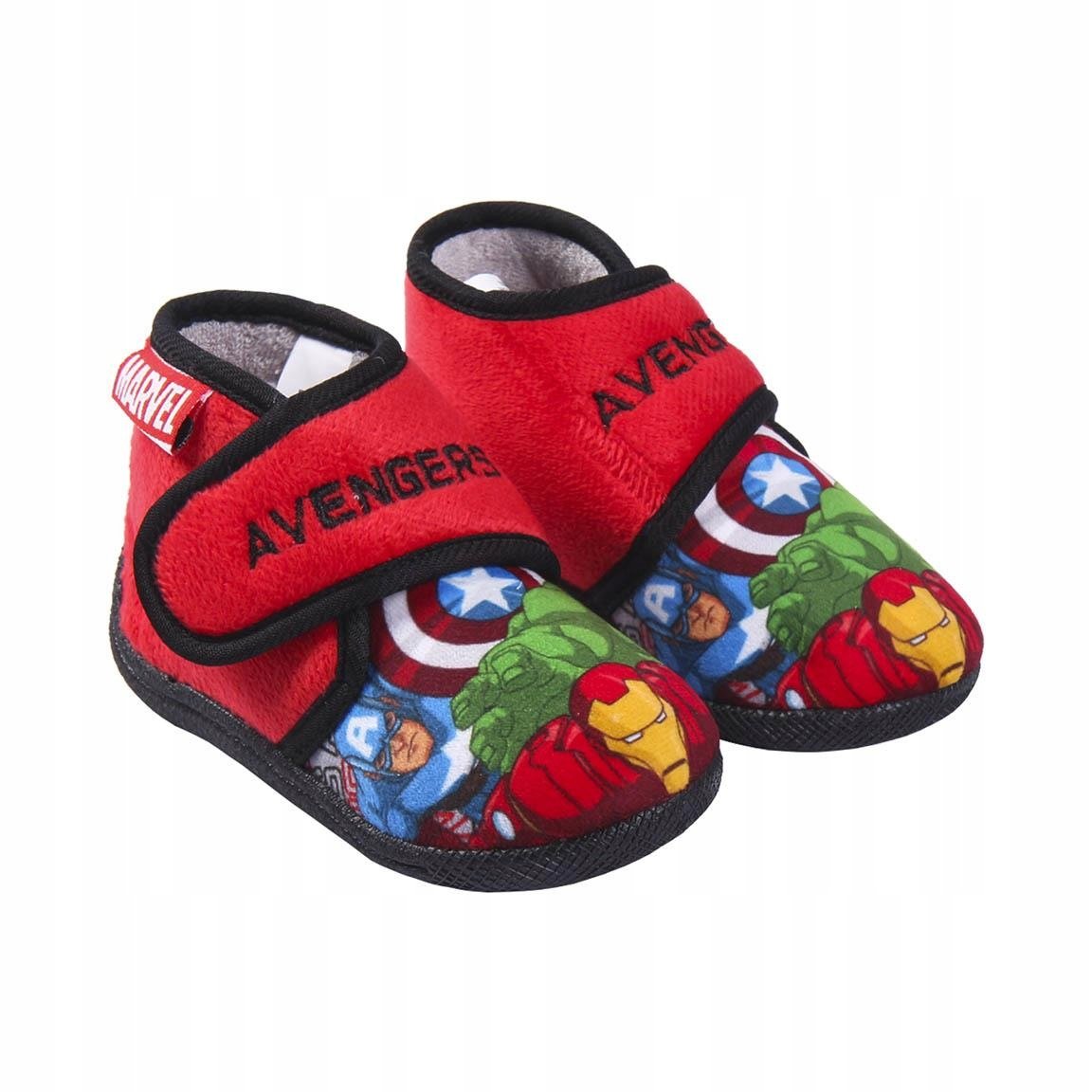 Kapcie Papcie Trampki domowe do przedszkola na rzepy Avengers Cerda r.23