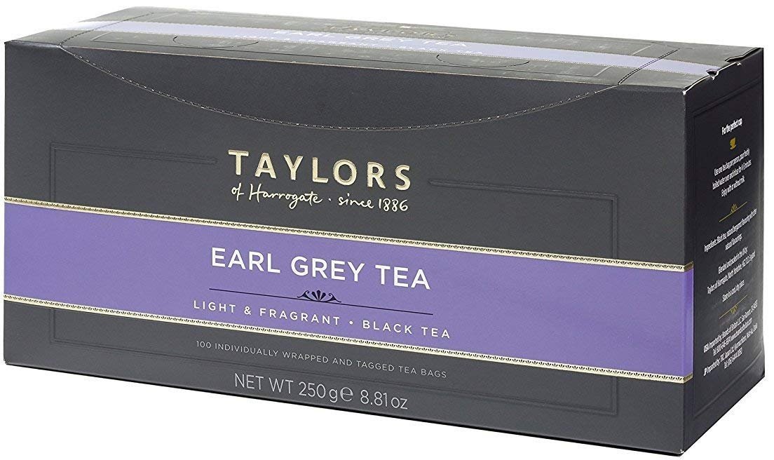 TAYLORS Herbata czarna z naturalnym aromatem bergamoty Earl Grey 250 g