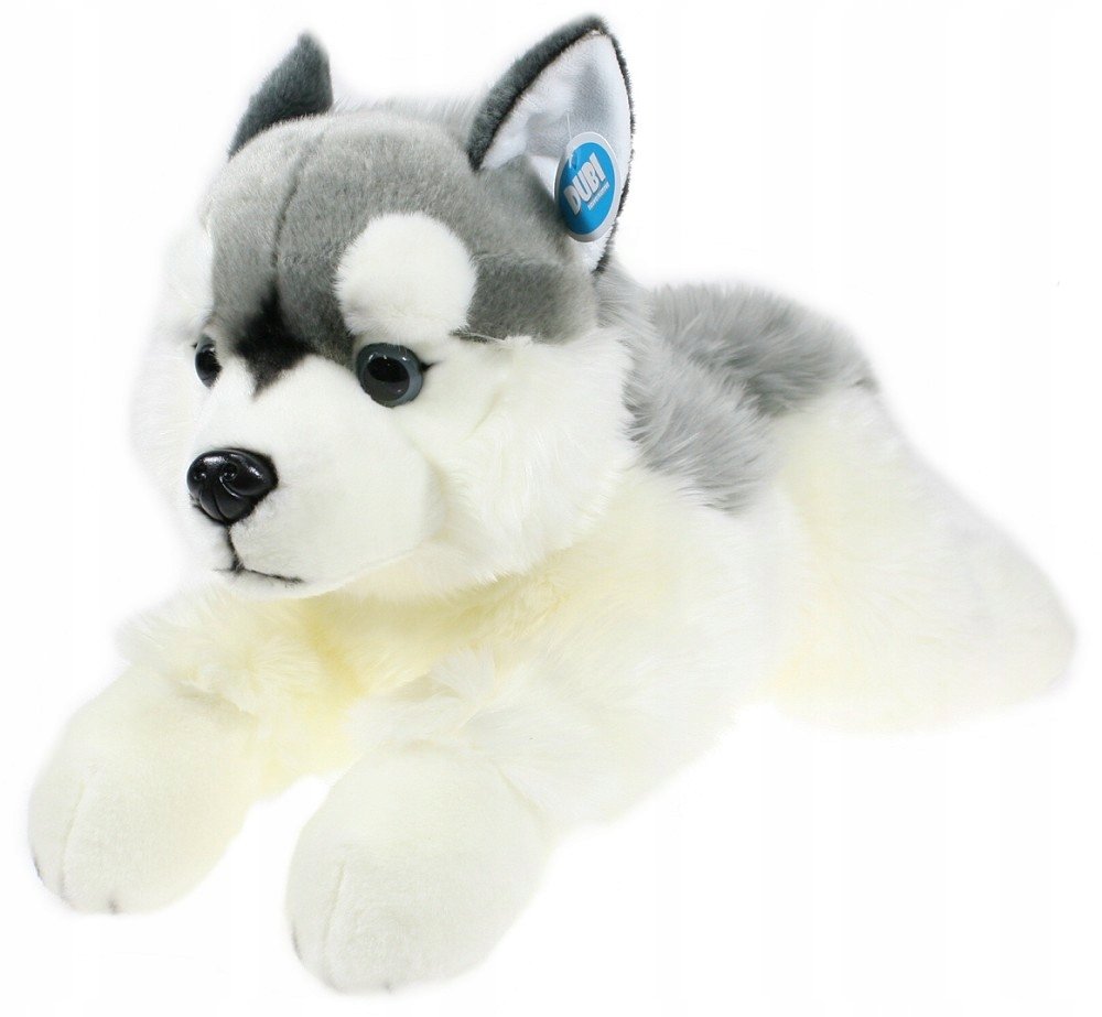 Maskotka Piesek Husky Leżący DUBI - 61cm
