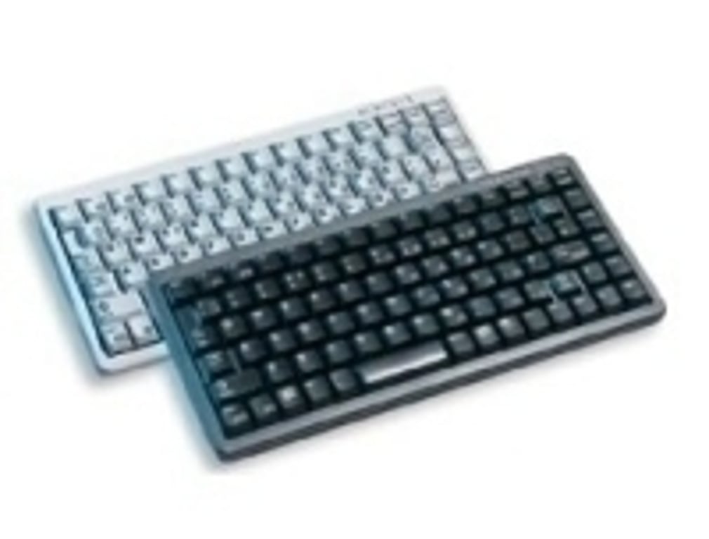 CHERRY G84-4100, USB + PS/2 klawiatura USB + PS/2 Czarny