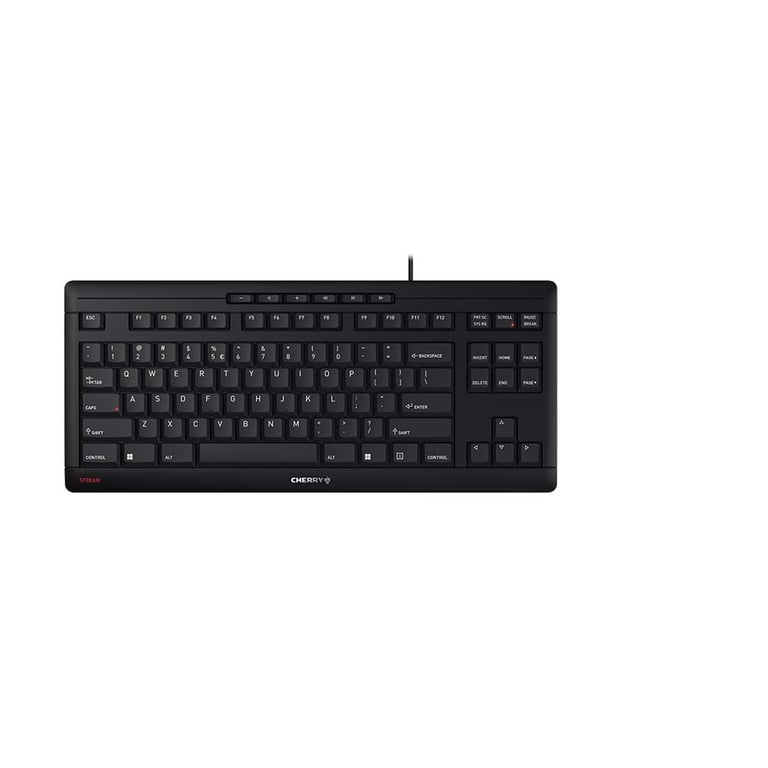 CHERRY STREAM KEYBOARD TKL USB QWERTY Angielski Czarny JK-8600EU-2