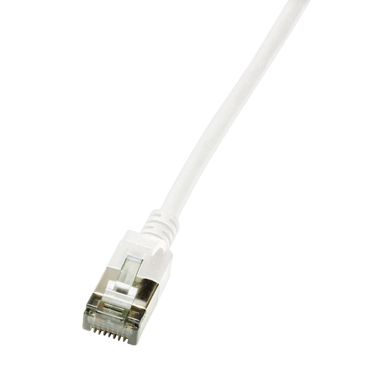 LogiLink CQ9021S kabel sieciowy Biały 0,5 m Cat6a S/UTP (STP) CQ9021S