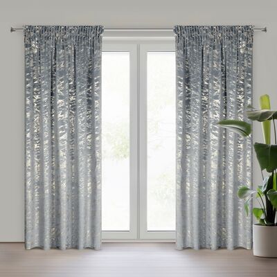 Zasłona gotowa na taśmie Doris 140 x 270 cm szary