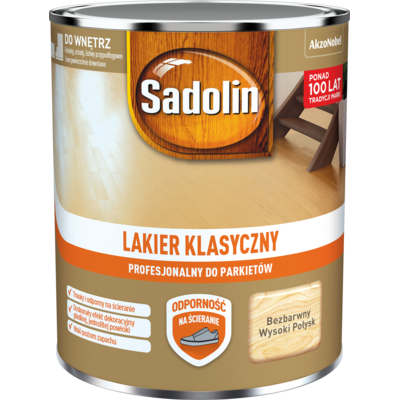 Sadolin Lakier Klasyczny wysoki połysk 2,5 l