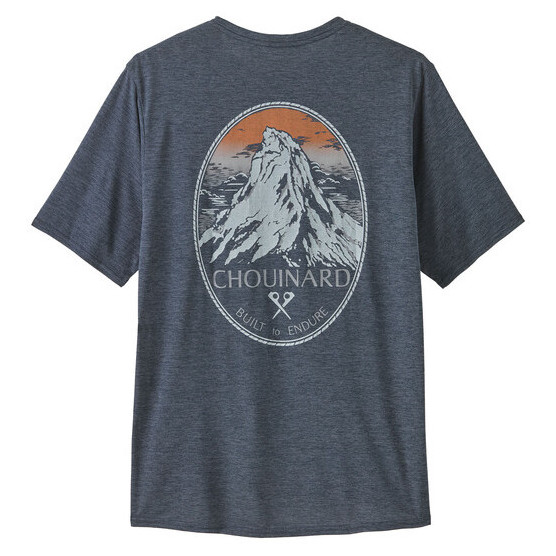 Koszulka męska Patagonia M's Cap Cool Daily Graphic Shirt - Lands Rozmiar: M / Kolor: szary