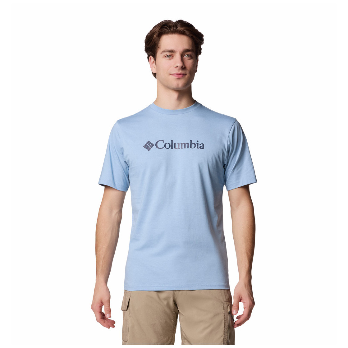 Koszulka męska Columbia CSC Basic Logo Tee Rozmiar: XXL / Kolor: niebieski/jasnoniebieski