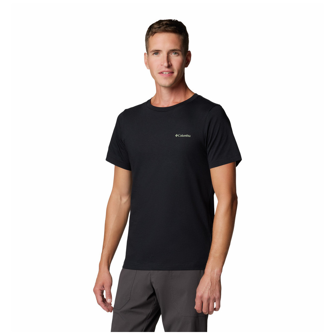 Koszulka męska Columbia Rapid Ridge™ Back Graphic Tee II Rozmiar: M / Kolor: czarny/beżowy