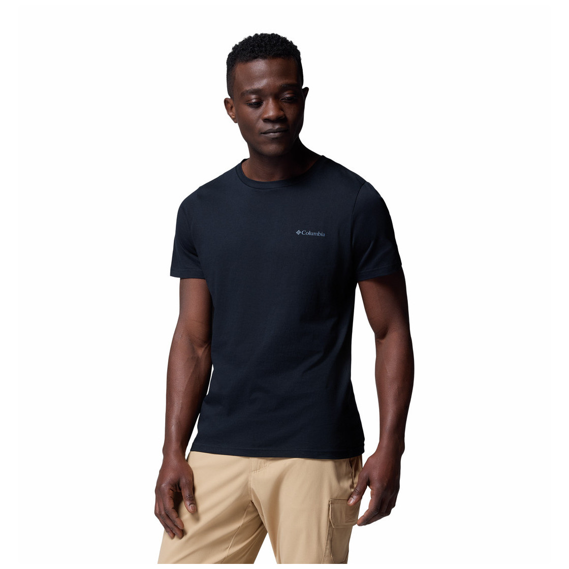 Koszulka męska Columbia Rapid Ridge™ Back Graphic Tee II Rozmiar: XXL / Kolor: czarny/niebieski