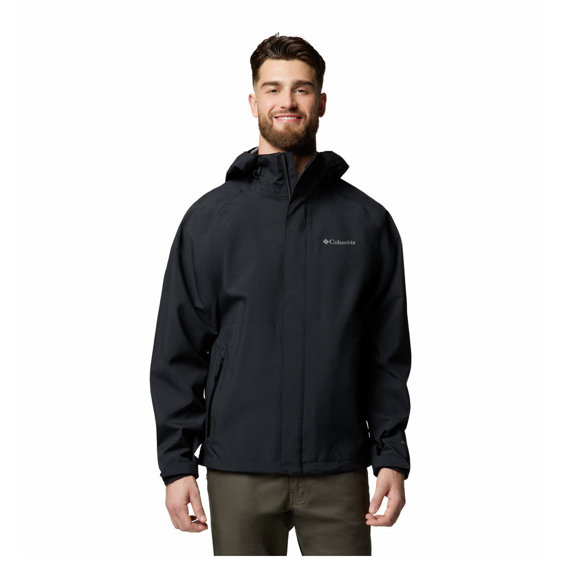 Męska kurtka wiosenna Columbia Earth Explorer™ II Shell Rozmiar: L / Kolor: czarny