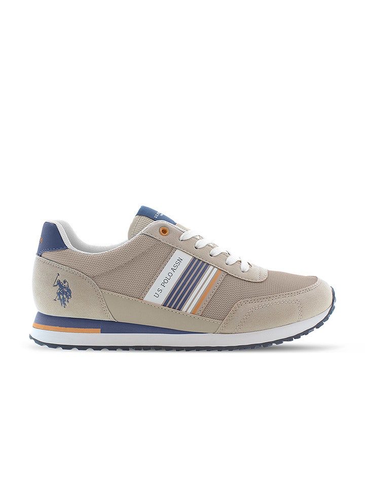 U.S. Polo Assn. Sneakersy w kolorze beżowym